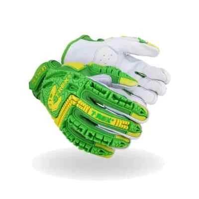 Magid: T-REX TRX743- Guantes flexibles de impacto de palma de piel de cabra Foto 1 de 4