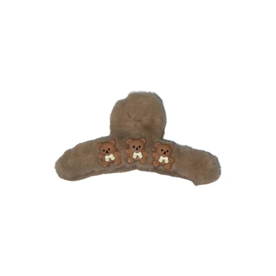 NEW Women Soft Hair Claw Hair Accessories Cute Bear Free Shipping - Image 1 of 4