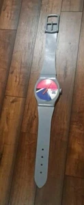 Reloj de Pared Años 80 OXY NIGHT WATCH 51" Largo Gris Plástico FUNCIONA - Imagen 1 de 4