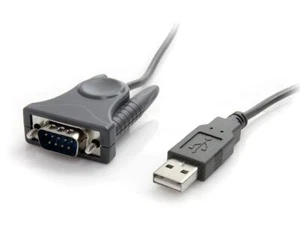 ICUSB232DB25 Startech USB to RS232 DB9/DB25 Serial Adaptor Cable - M/M - Photo 1/4