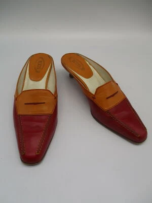 Mules de cuero TODS talla 5 Foto 1 de 4