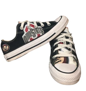 Converse Ohio State Buckeyes Black  M9166 Unisex Men’s 4 Women’s 6 - Picture 1 of 6