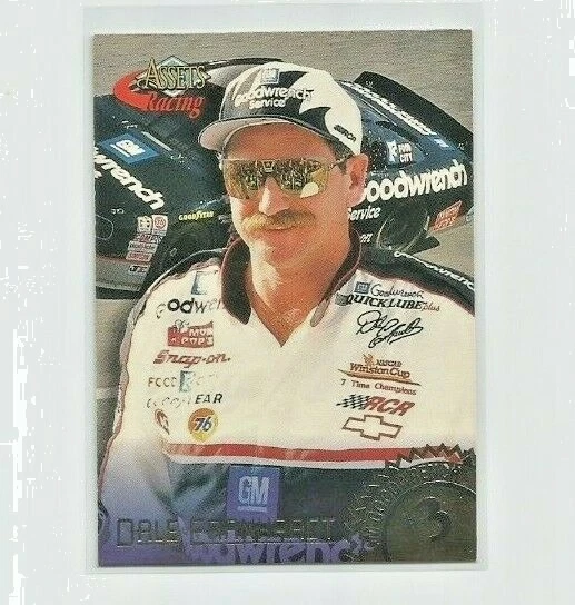 DALE EARNHARDT 1996 CLASSIC ASSETS RACING CARD #1 - Image 1 of 1