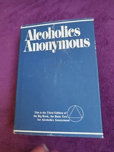 Anonyme Alkoholiker 3. Auflage 17. Druck Original Jacke AA Big Book 1984 - Bild 1 von 10