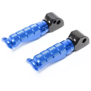 R-FIGHT Blue Rear Foot Pegs For Honda CB500F /ABS 16 17 18 19 20 21 22 - Imagen 1 de 6