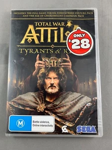 Total War ATTILA Tyrants And Kings - PC Game, 3 Discs (L) - Picture 1 of 5