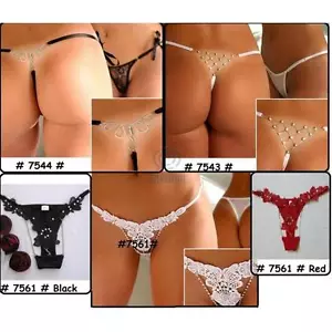 Sz 10 12 14 G String Stretch Lingerie Women Panties Thong Sexy Underwear Undies - Picture 1 of 11