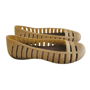 Crocs Adrina Damen-Strandschuh geschlossene Zehe Gummi Größe 9 geschlossene Zehe bequem - Bild 1 von 8