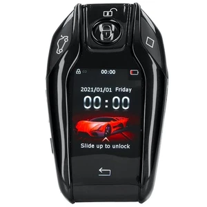 High Quality LED Touchscreen Car Key Case Compatible with All Push-to-start Cars - Picture 1 of 9