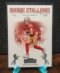 2024 Panini Contenders Rookie Stallions Ricky Pearsall #15 (RC) - Picture 1 of 2