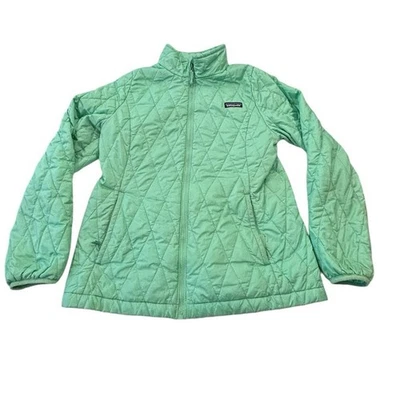 Patagonia Kids' Nano Puff Diamond Quilt Jacket Size XL 14 - Image 1 of 4