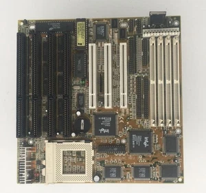 Jetway motherboard j-656vxc at, 4x isa, 3x pci, rev 3,socket 7 - Picture 1 of 3