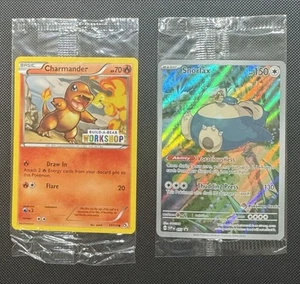 SNORLAX 051 SEALED 151 ETB PROMO & SEALED CHARMANDER 17 BUILD A BEAR POKEMON - Bild 1 von 2