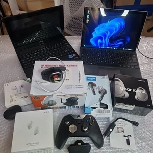 Electronics Bundle Microsoft Surface Pro 5 , Asus Laptop, Cameras, Gadgets Etc - Afbeelding 1 van 24