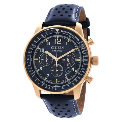 Reloj para hombre Citizen Eco-Drive cronógrafo esfera azul CA4503-00L Foto 1 de 3