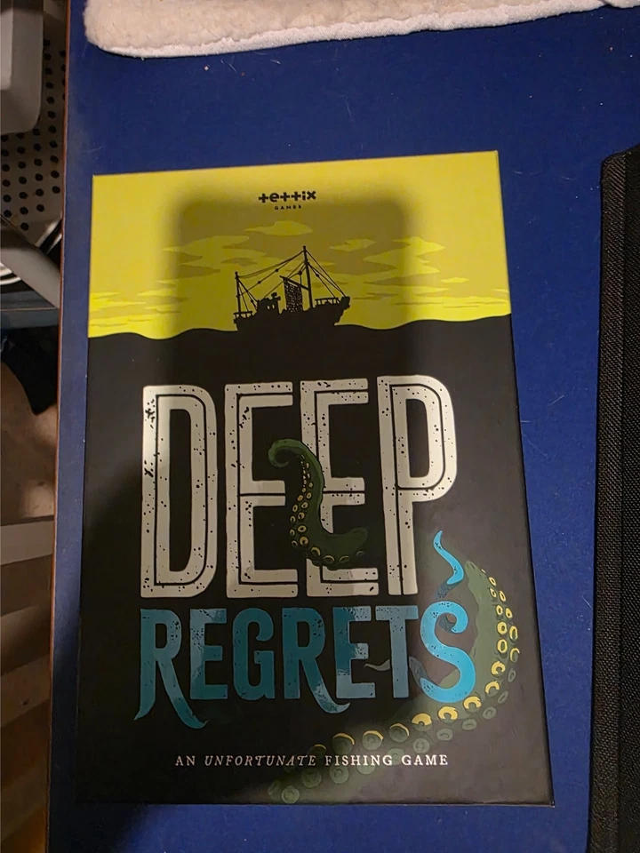 Deep Regrets Board Game - Tettix Games - Excellent condition- Kickstarter - Image 1 of 1