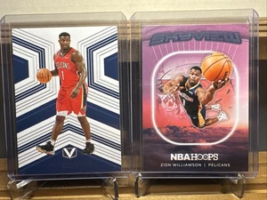 💥(2) Zion Williamson INSERT Lot - Prizm - New Orleans Pelicans💥 - Picture 1 of 5