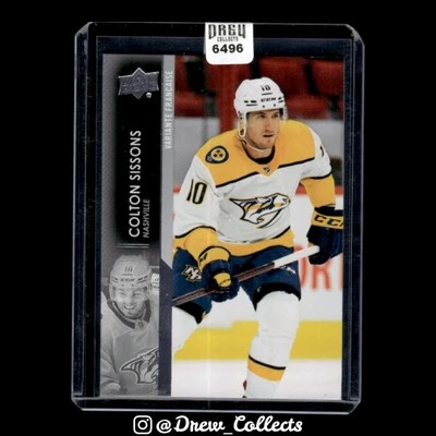 2021-22 Upper Deck #355 Colton Sissons Nashville Predators French - Image 1 of 2