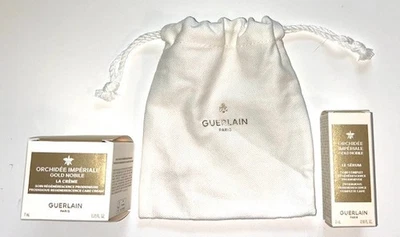 Guerlain Orchidee Imperiale Gold Nobile La Creme 7ml .23oz + Le 精华液 5ml .16oz — 第 1/3 张图片