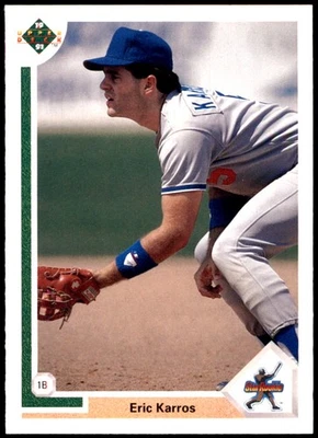 Eric Karros 1991 Upper Deck #24 Dodgers MLB LEER ENVÍO GRATUITO AutographDen Foto 1 de 2