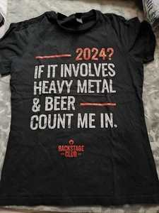 T- Shirt EMP Backstage Club 2024 Größe M - Bild 1 von 2