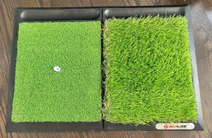 Tappetino da Golf Pieghevole 25” X 17”, 2 in 1 Erba Erba Ruvida Fairway Pratica - Foto 1 di 6
