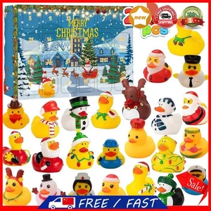 2024 Christmas Advent Calendar Christmas Rubber Duck Advent Calendar for Kids - Imagen 1 de 12