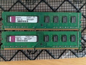 x2 Kingston 2GB DDR3 PC3 - 10600U memory - Picture 1 of 2
