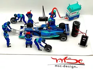Diorama Pit Stop 1:18 Raikkönen Sauber C20 - Foto 1 di 18