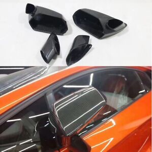 Dry Carbon Fiber Car Side View Mirror Caps for Lamborghini Aventador LP700 740