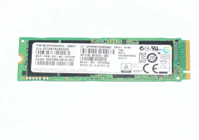 Samsung SM951 MZVPV M.2 2280 PCIE 3.0  256gb SSD - Image 1 of 4