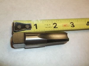 New WESTWARD 5PXH3 Pipe Tap, Taper, 3/8 Inx18, Uncoated, Right Hand, (B79J) - Picture 1 of 8