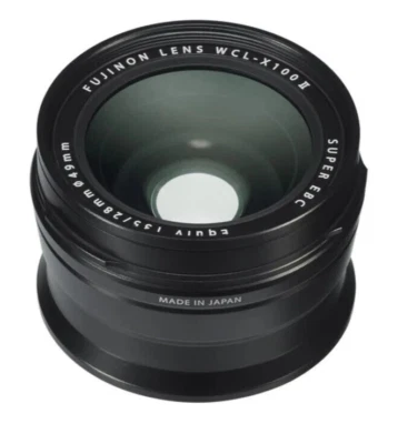 Fujifilm WCL-X100II Convertidor Gran Angular Para X100F / X100V / X100VI Negro - Imagen 1 de 2