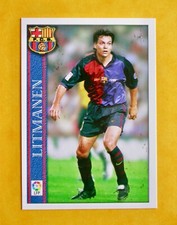 38 JARI LITMANEN / FC BARCELONA / THE LEAGUE CHIPS 2000-2001 / MUNDICROMO