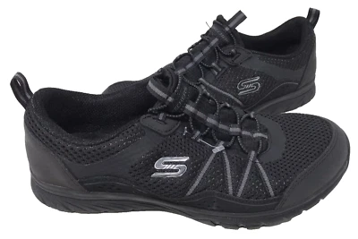 Skechers Women's Gratis Sport Slip On Comfort Walking Shoes Black Size:7 110W - Image 1 of 4