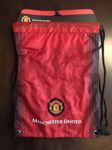 Manchester United Soccer / Futbol Draw String Bag - New FREE Shipping!! Cover