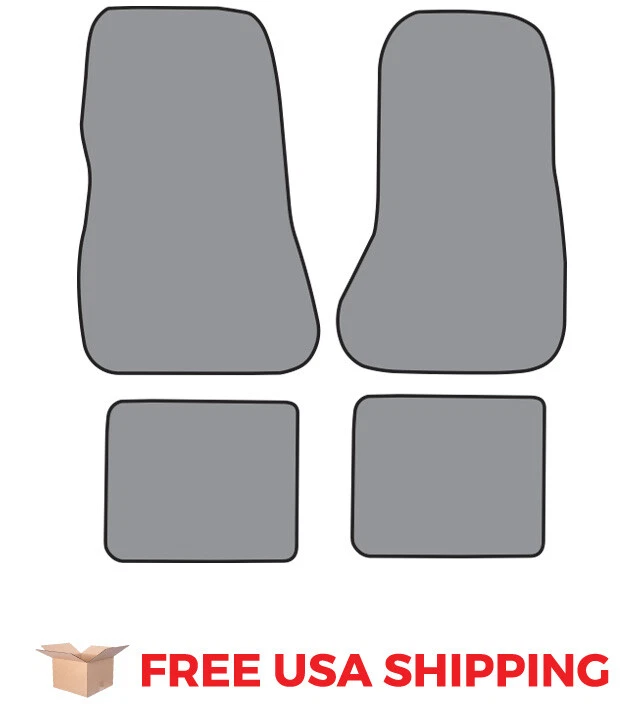 FITS 1978-1983 Mercury Zephyr Floor Mat 4pc Cutpile - Image 1 of 1