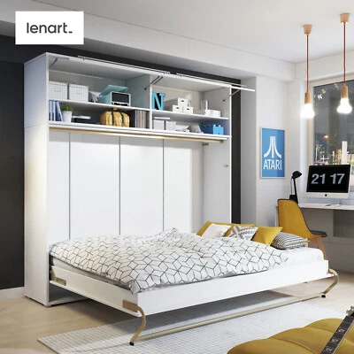 Schrankbett 140 x 200 Horizontal LENART CONCEPT PRO Wandklappbett Bett CP-04 - Bild 1 von 4