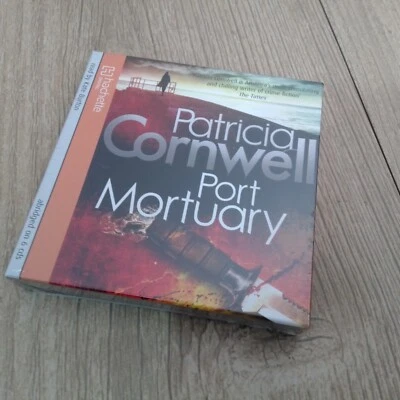 Patricia Cornwell Port Mortuary Kay Scarpetta CD Audiobook Sealed New 6CD - Image 1 of 3
