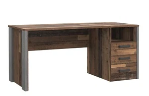 Schreibtisch CLIF CLFB212R-C546 160 x 73.5 x 60 cm Old Wood - Bild 1 von 11