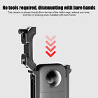 1/4 Screw Hole Housing LED Light Camera Cage Microphone Fit for insta360