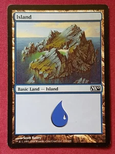 Magic The Gathering 2010 CORE SET M10 ISLAND 236 land card MTG - Picture 1 of 2