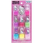 Townley Girl Hello Kitty 8 Pack Nail Polishwater-based Non-toxic Peel-off Set...