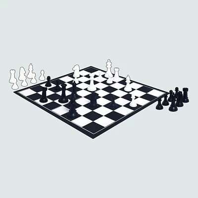 Chess War & Strategy Game Set For Kids, Adults & Family, 2 Players 7 & Above - Image 1 of 4