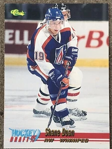 1995 Classic Hockey Draft #7 Shane Doan Winnipeg Jets - Picture 1 of 2