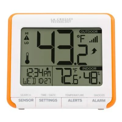 La Crosse Technology Temperature Station Wireless Trends Alerts Pocket-Sized - Image 1 of 4