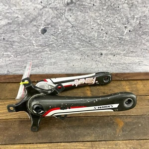 Vintage Specialized FACT Carbon Crank Set 172.5 mm 110 BCD Compact Road - Picture 1 of 17