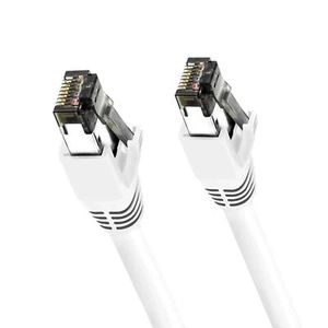 New Cat8 40G 2GHz Ethernet Network Super Fast Cable White 6ft - Picture 1 of 1