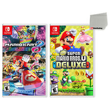 Nuevo Super Mario Bros. U Deluxe + Mario Kart 8 Paquete de Deluxe - Nintendo Switch