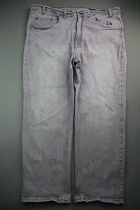 Pantalones de mezclilla para hombre Grand River calce tradicional sin deslizamiento 444 gris elásticos talla 44x28 (MSR 42x26) - Imagen 1 de 8